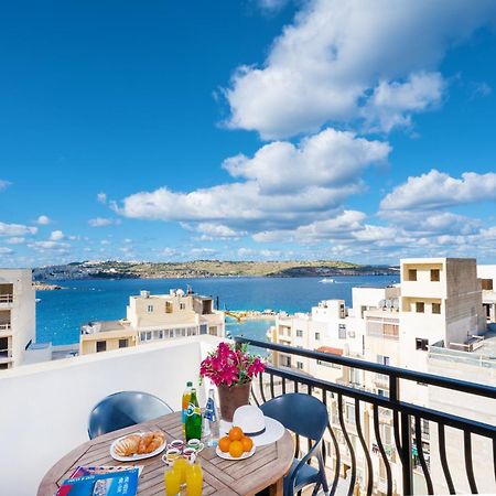 Seashells 2 Bedroom Apartment With Sunny Terrace With Stunning Sea Views - By Getawaysmalta Σεντ Πόλς Μπέι Εξωτερικό φωτογραφία
